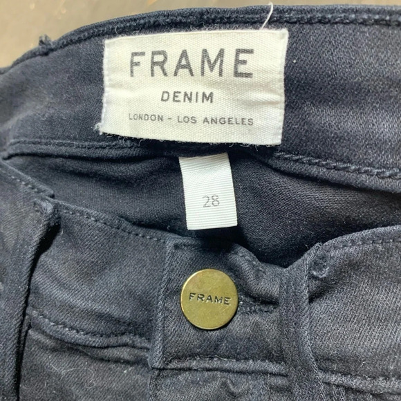 Frame Denim Forever Karlie Jeans with raw hem - Picture 6 of 8